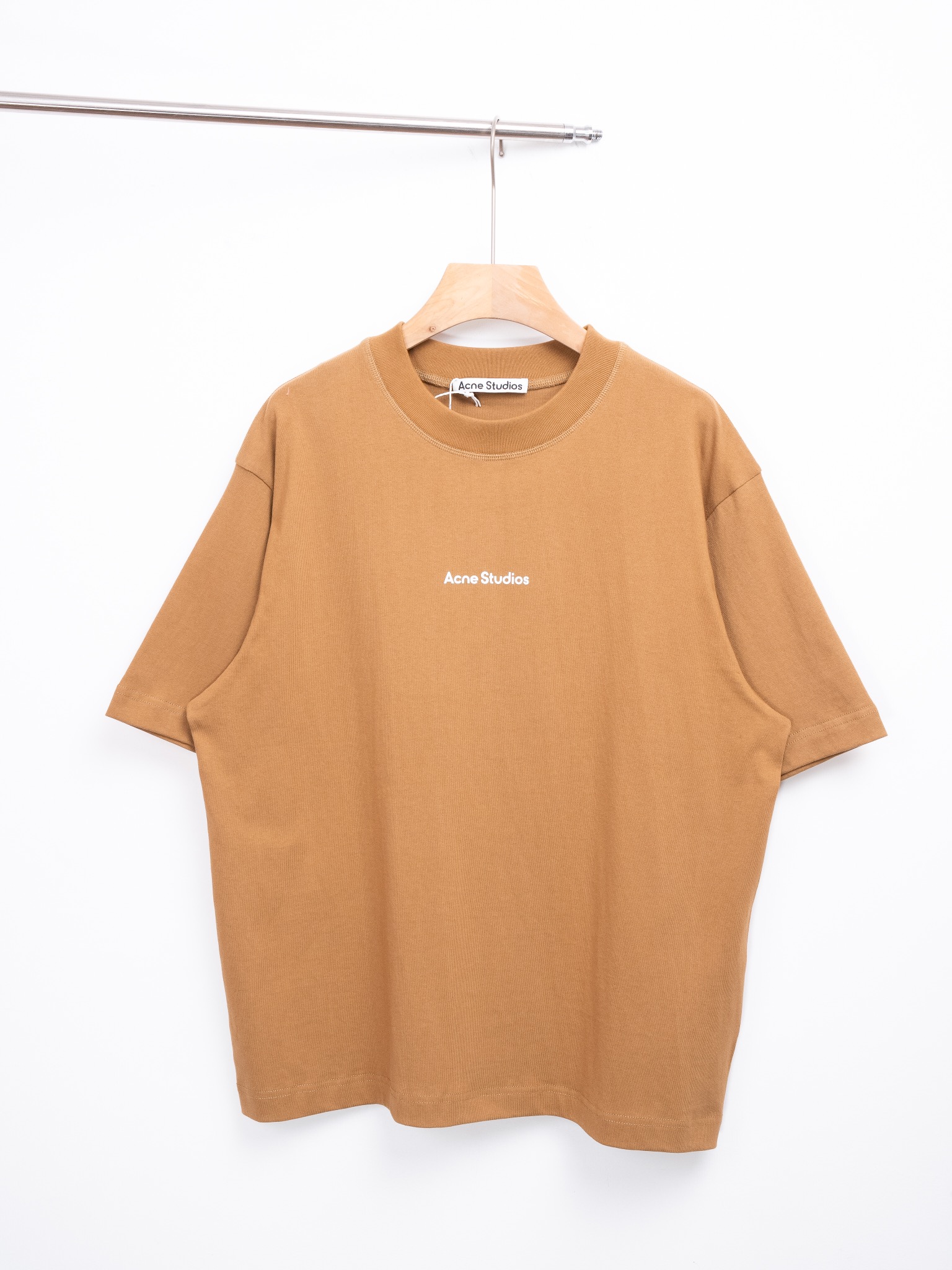 Top version AS 24SS small logo logo letter crew neck men’s and women’s same simple style short sleeve t-shirt